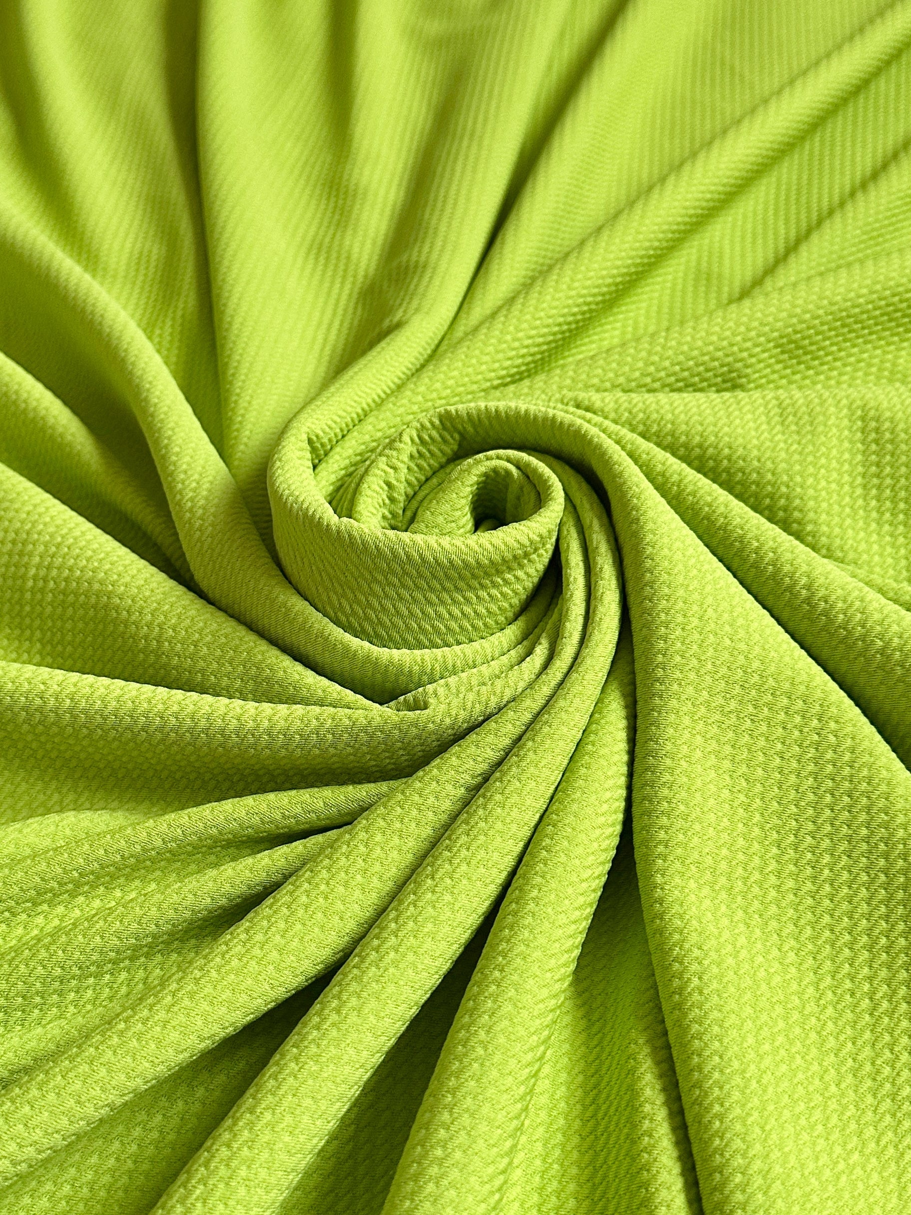 Lime Green Liverpool Knit - Image 2