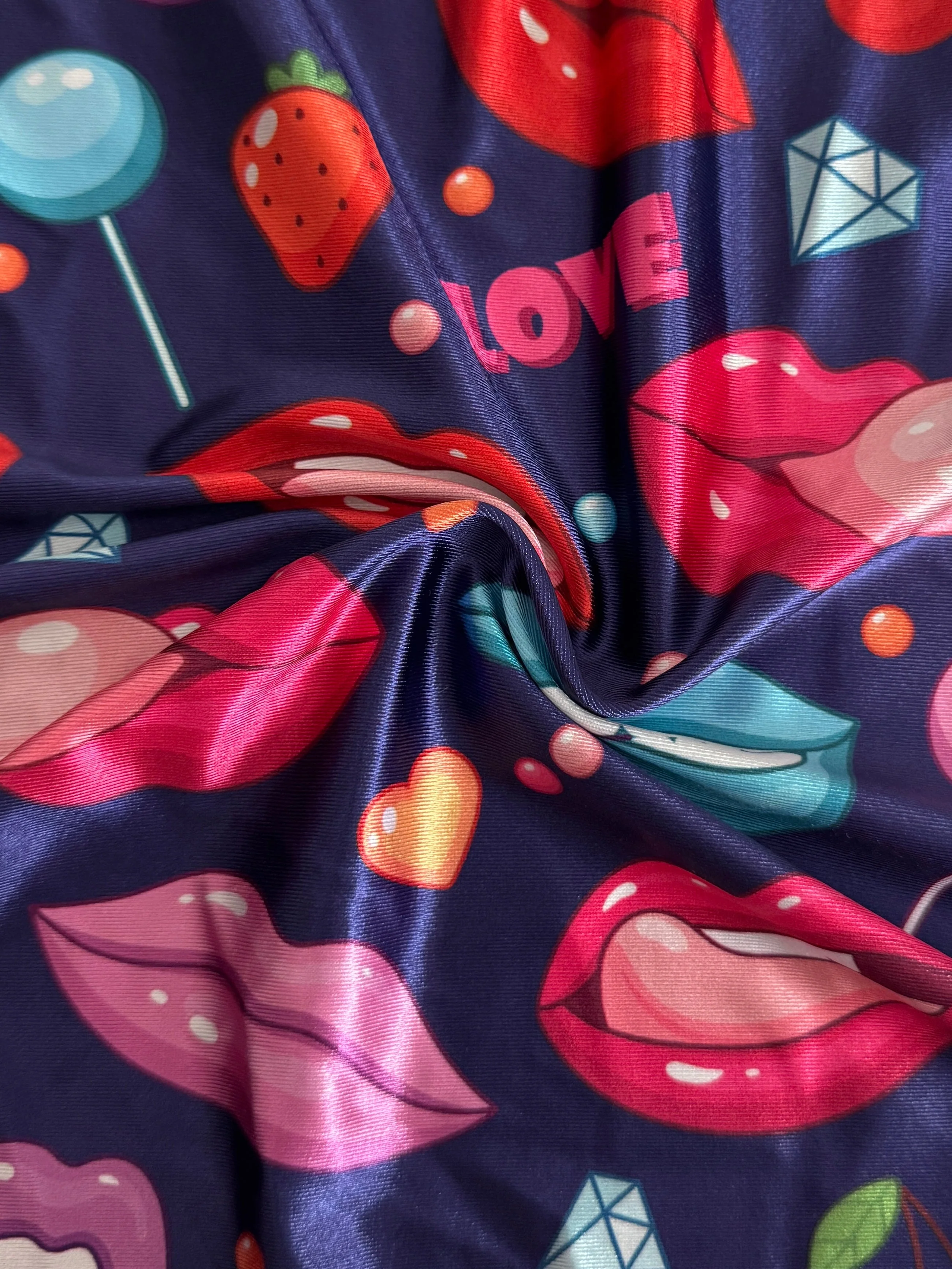 Lips & Candy Nylon Spandex - Image 5