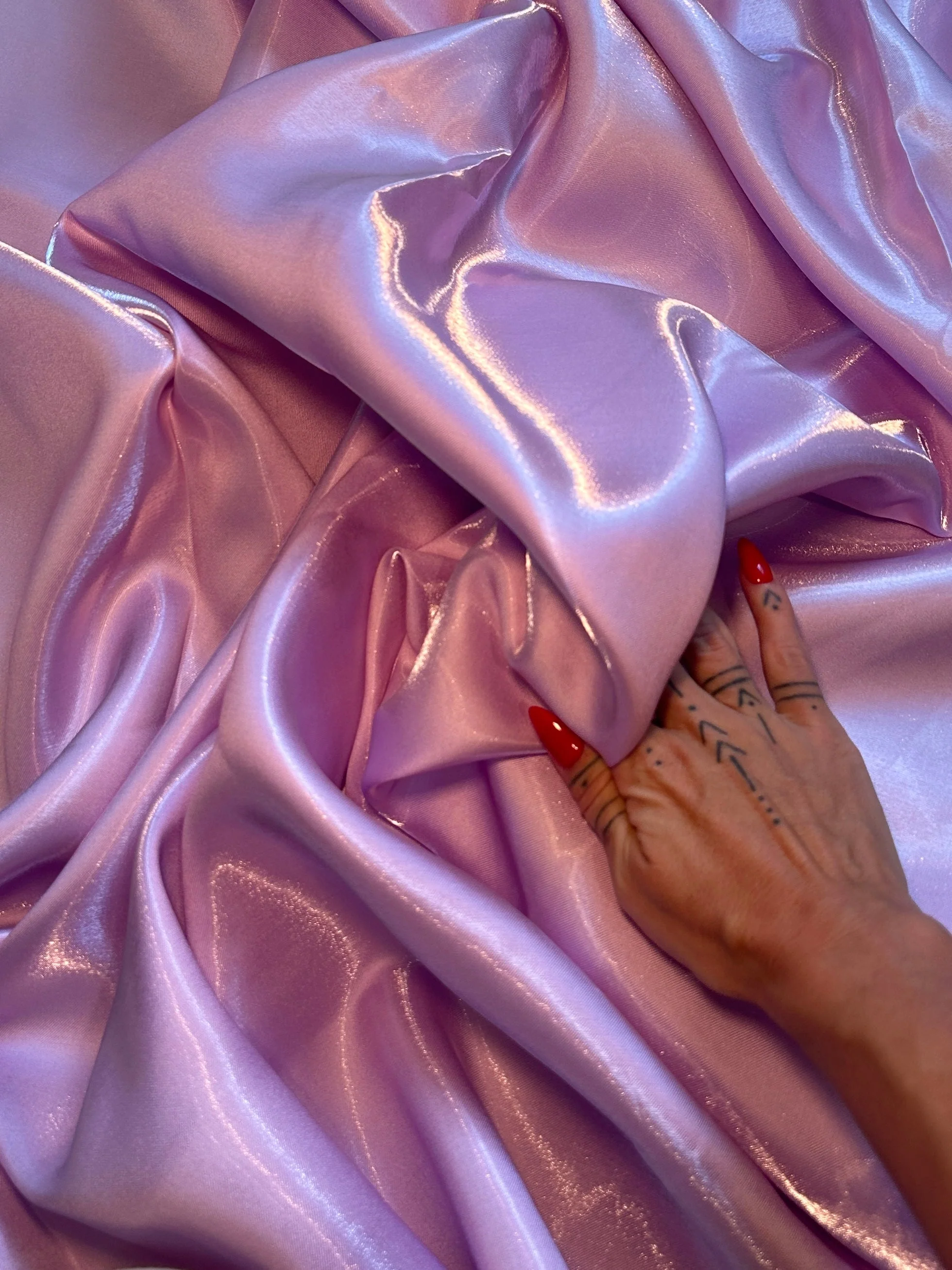 Liquid Bridal Satin - Image 30