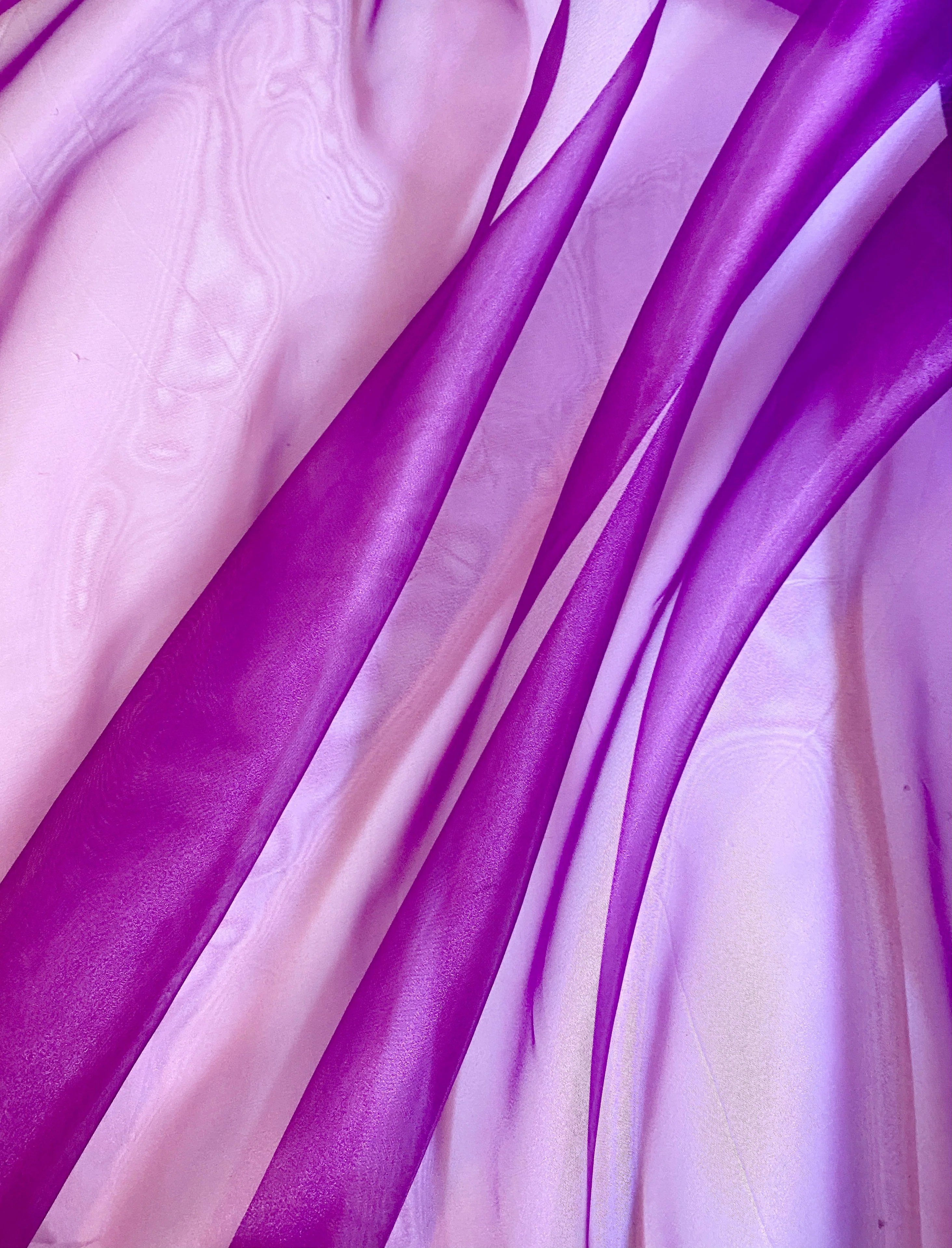 Magenta Crystal Organza - Image 3
