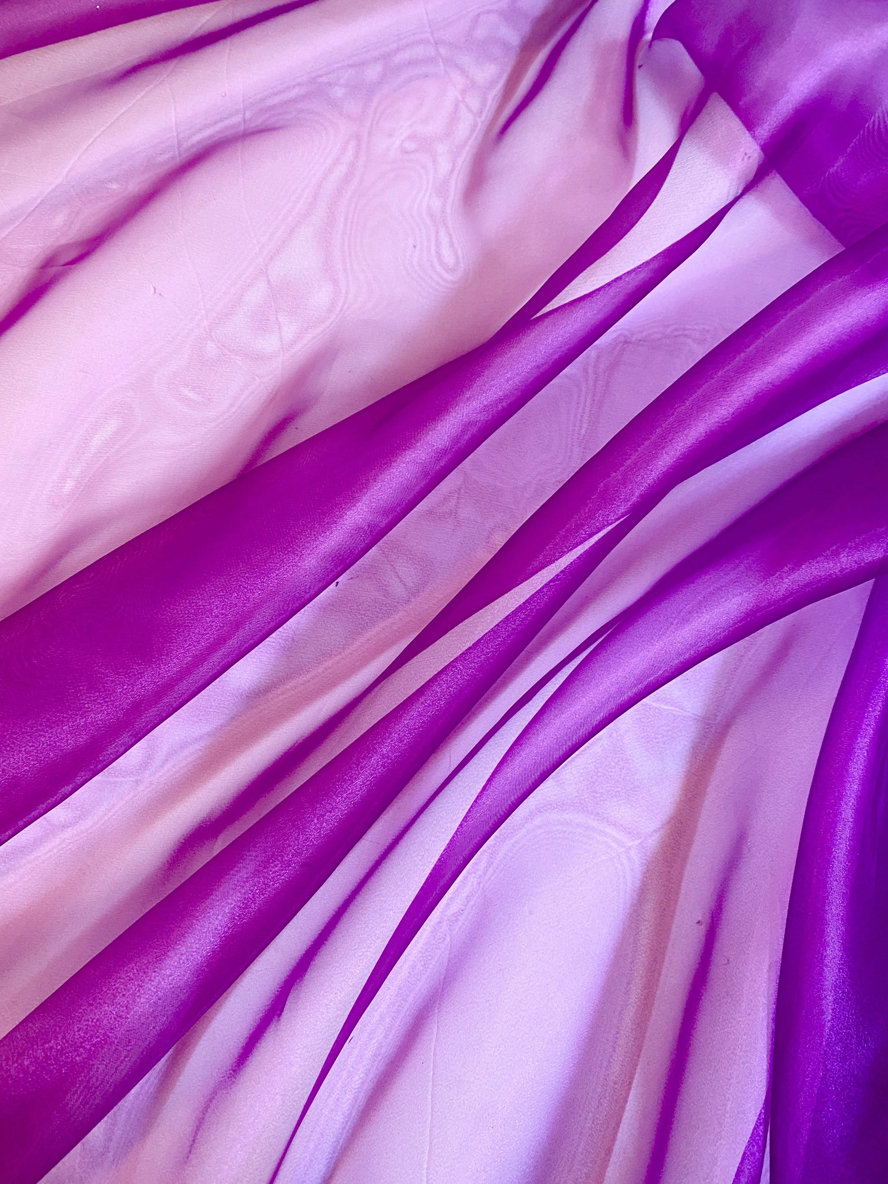 Magenta Crystal Organza - Image 4