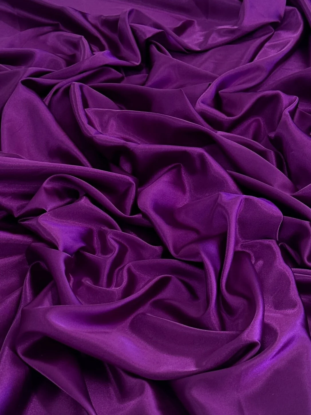 Magenta Luxury Silky Stretch Satin