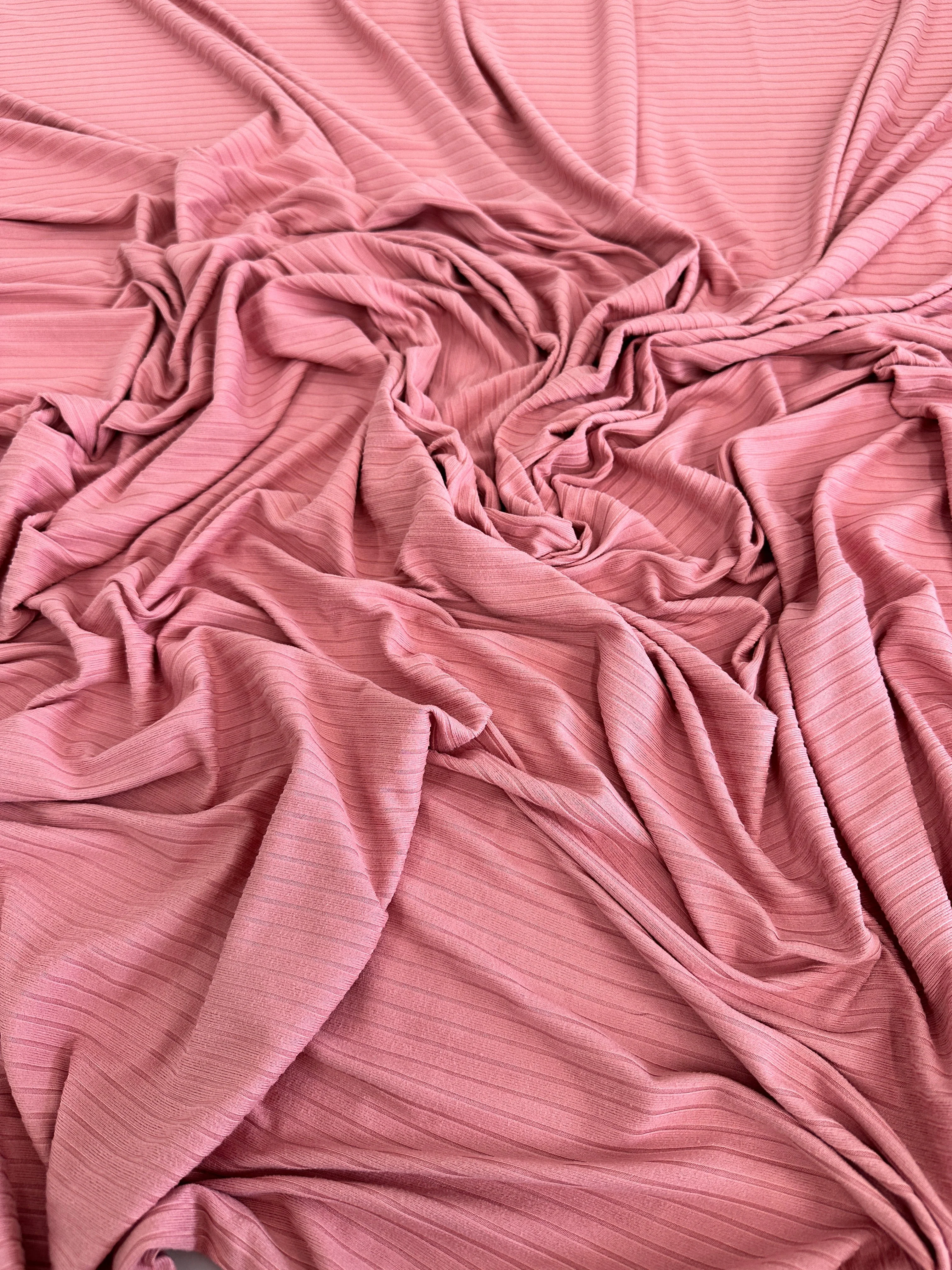 Mauve Rib Knit - Image 2
