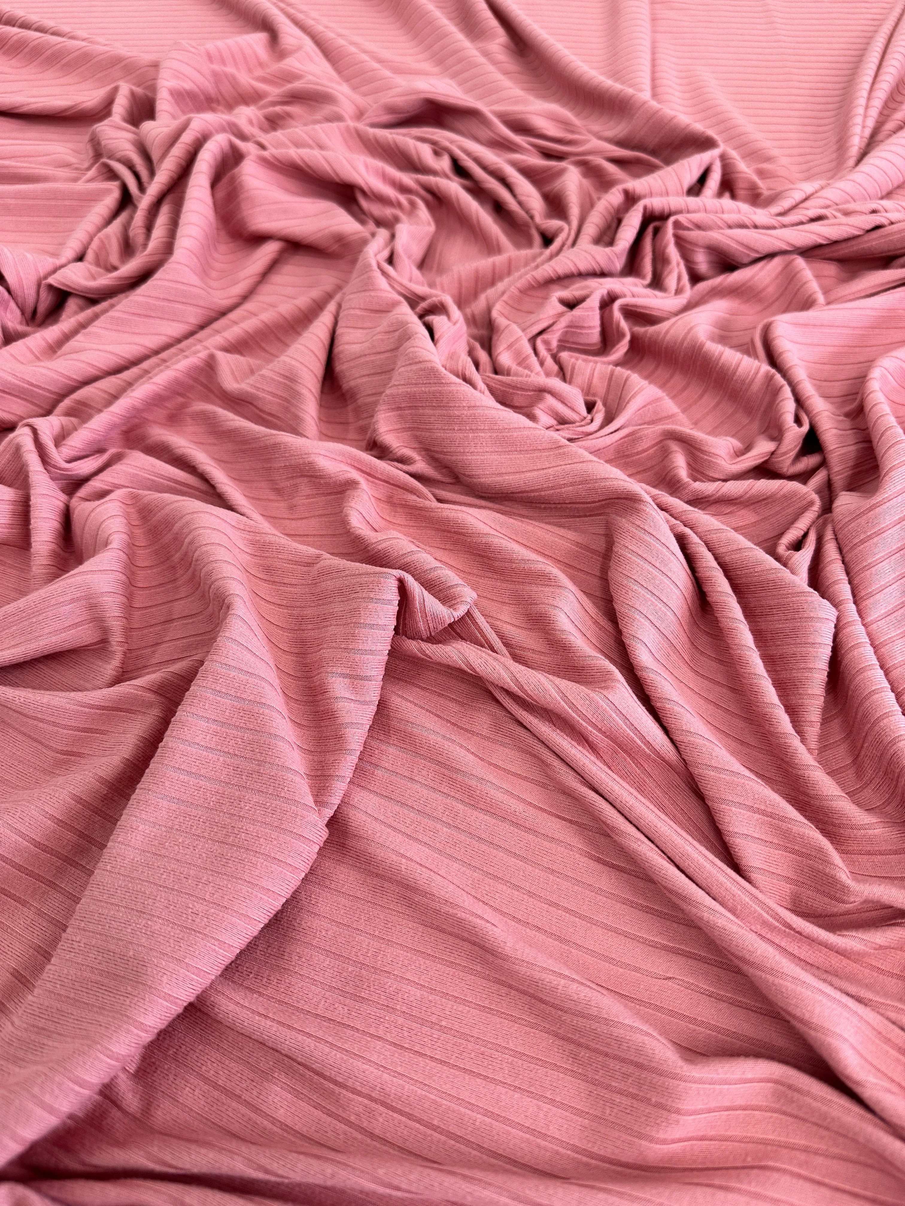 Mauve Rib Knit - Image 6
