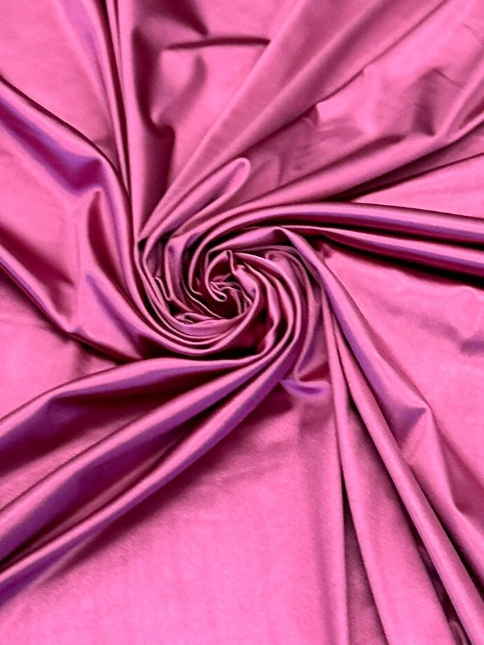 Mauve Shiny Nylon Spandex - Image 10