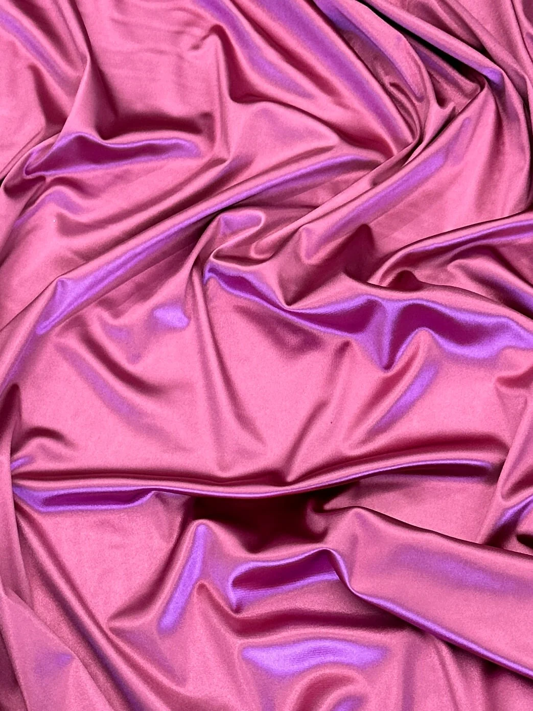 Mauve Shiny Nylon Spandex - Image 13