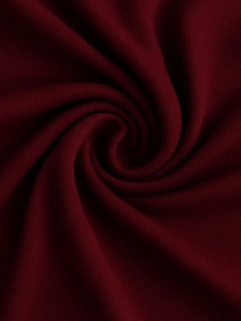 Burgundy Ultra Soft Faux Cashmere - Image 2