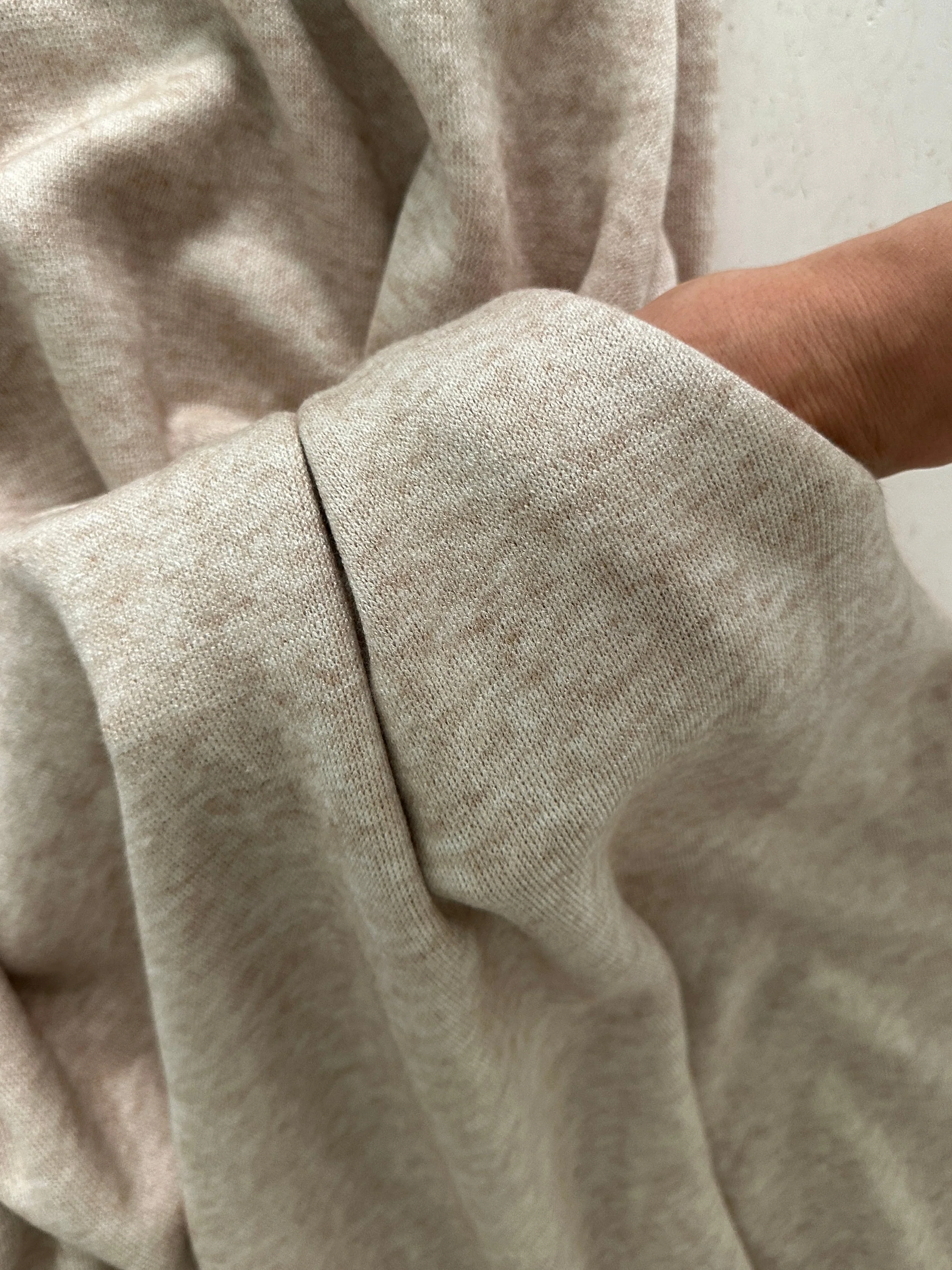 Oatmeal Ultra Soft Faux Cashmere - Image 3