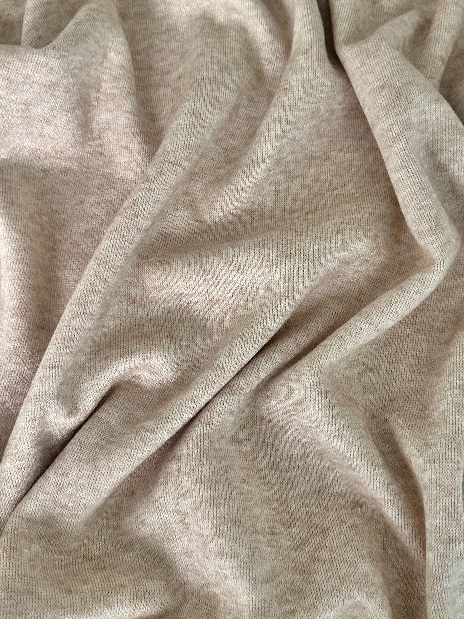 Oatmeal Ultra Soft Faux Cashmere - Image 6