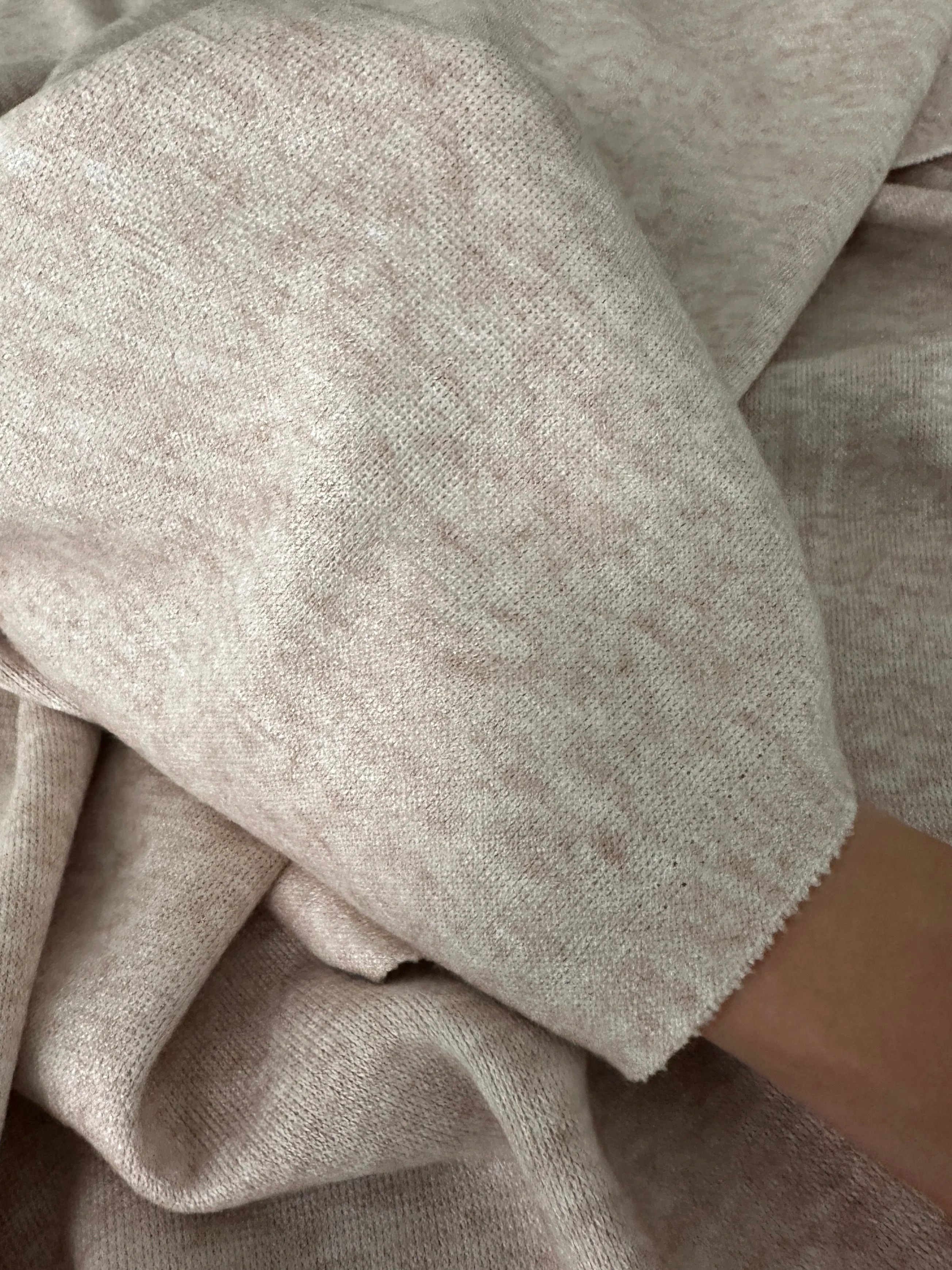 Oatmeal Ultra Soft Faux Cashmere - Image 8