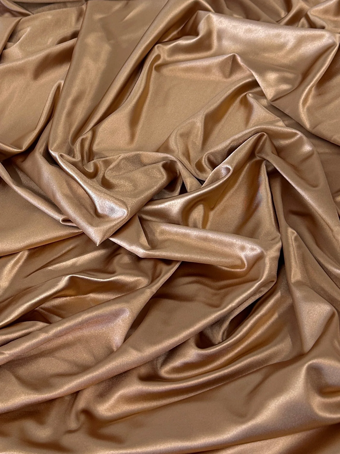 Mocha Shiny Nylon Spandex - Image 4