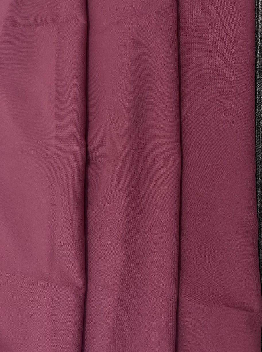 Mauve Poly Poplin - Image 3