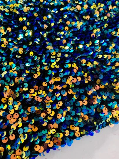 Multicolor Sequin on Velvet - Image 3