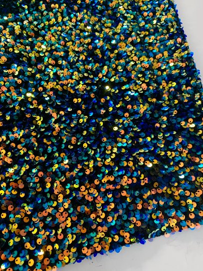 Multicolor Sequin on Velvet - Image 5
