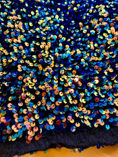 Multicolor Sequin on Velvet - Image 7