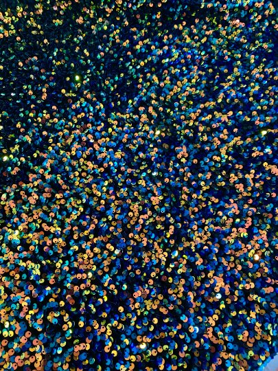 Multicolor Sequin on Velvet - Image 9