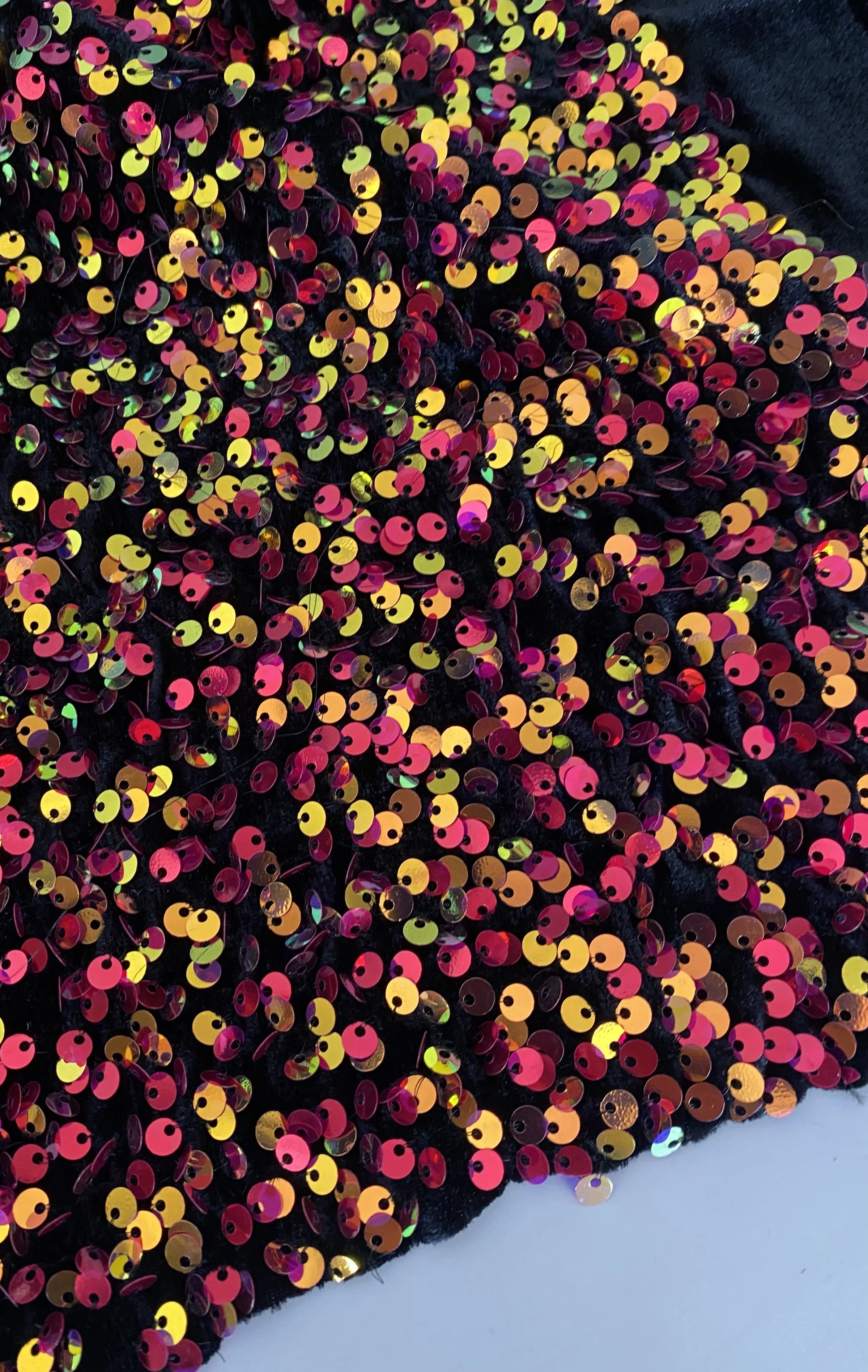 Multicolor Sequin on Velvet - Image 10