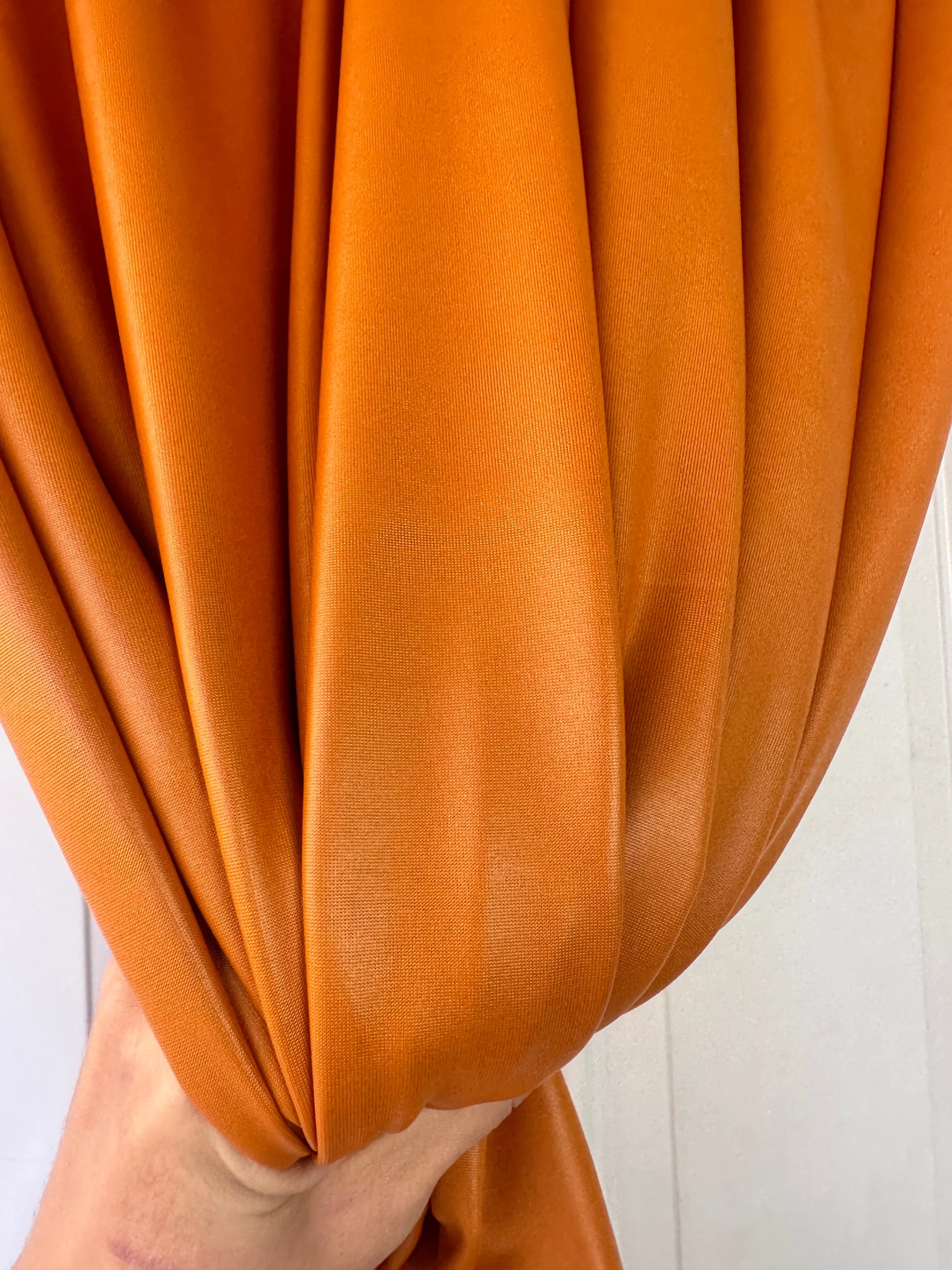Mustard 4 Way Stretch Faux Leather - Image 4