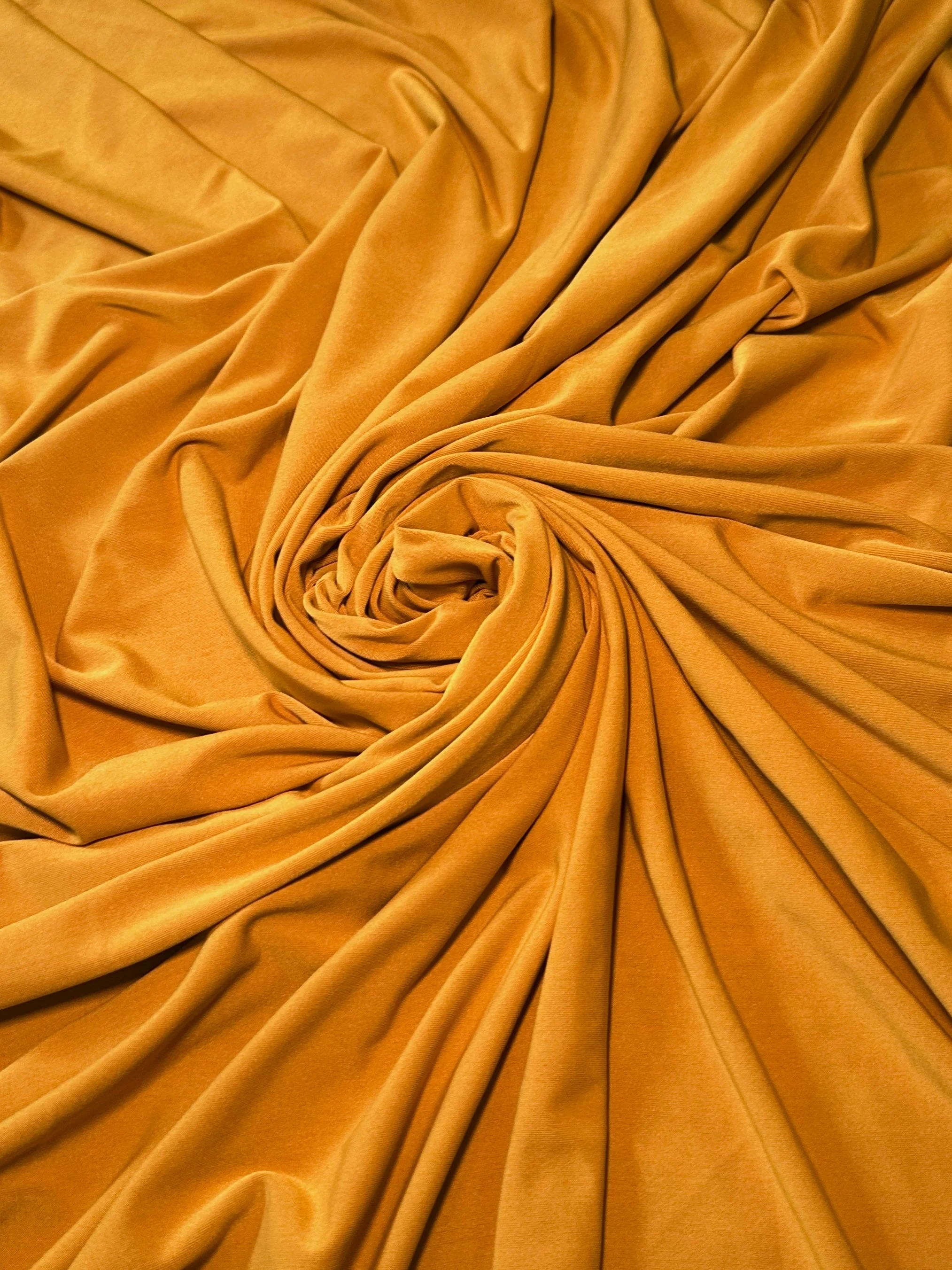 Mustard Lulu Yoga Nylon Spandex - Image 3