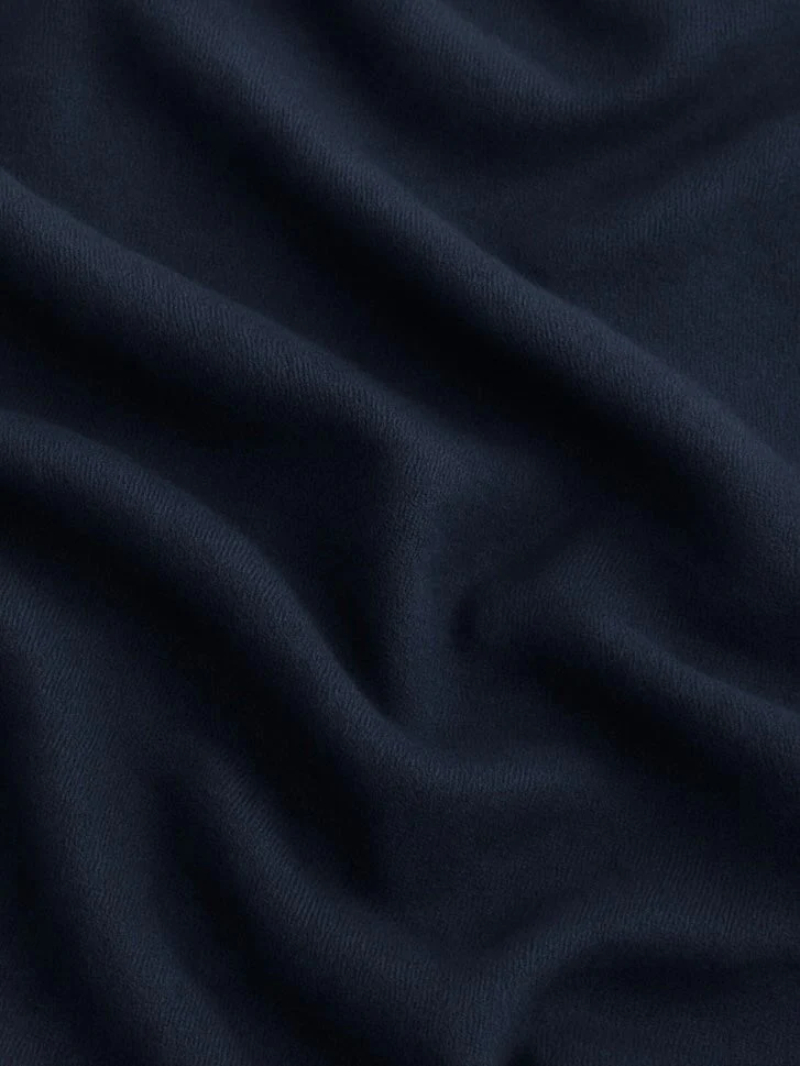 Navy Blue Ultra Soft Faux Cashmere - Image 3
