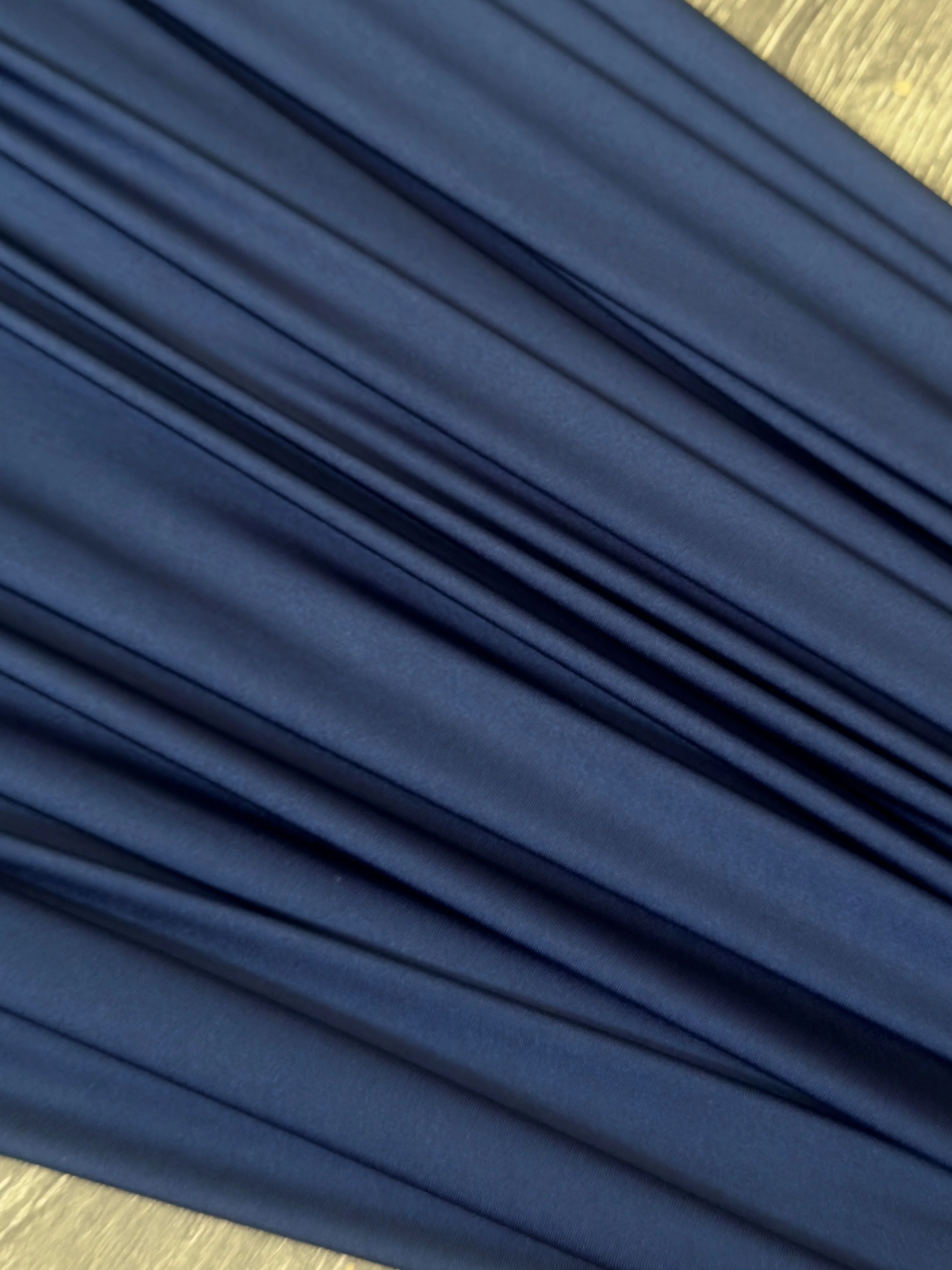 Navy Blue Lulu Yoga Nylon Spandex - Image 2