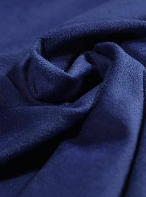 Navy Blue Microsuede - Image 2