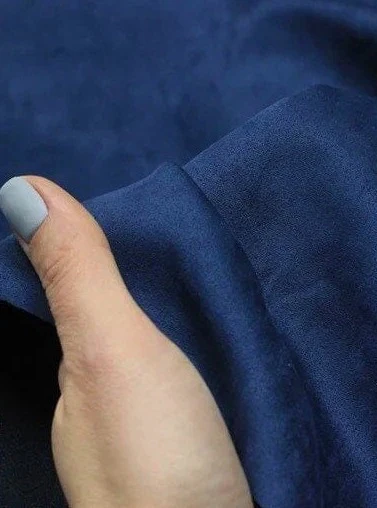 Navy Blue Microsuede - Image 4