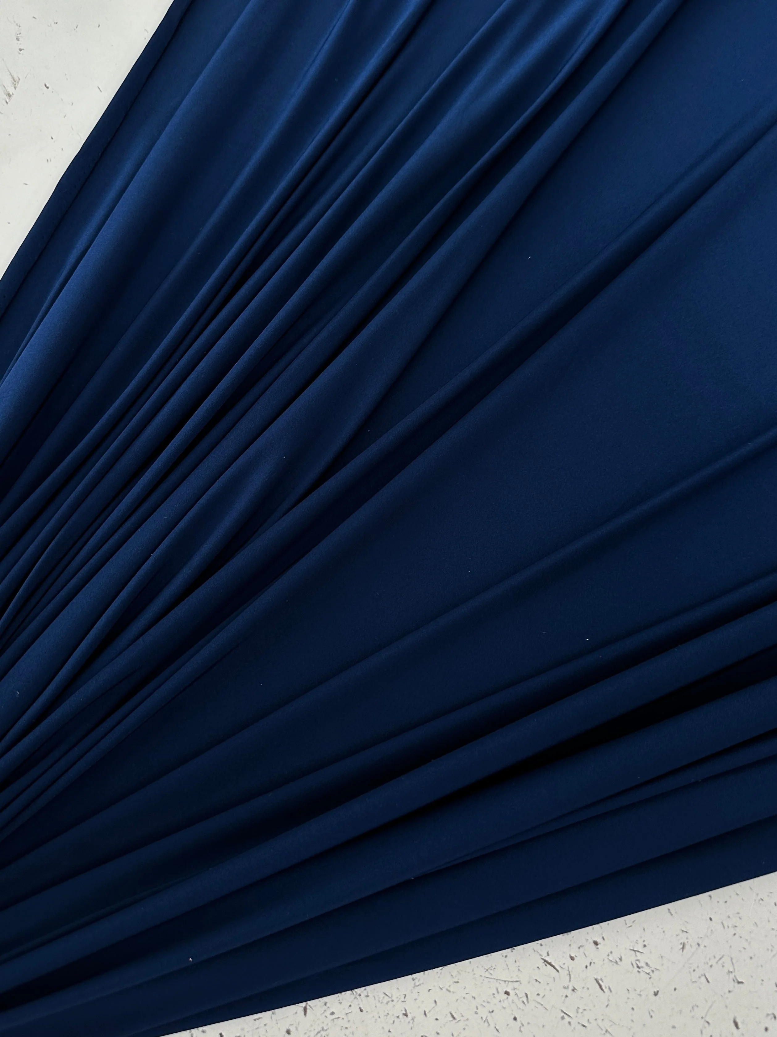 Navy Double Brushed DTY Jersey - Image 3