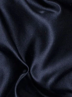 Navy Duchesse Satin - Image 4