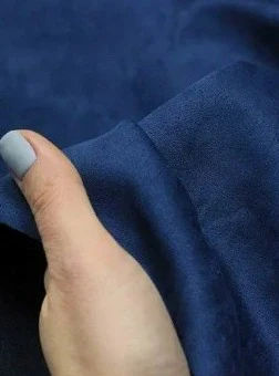 Navy Microsuede - Image 2