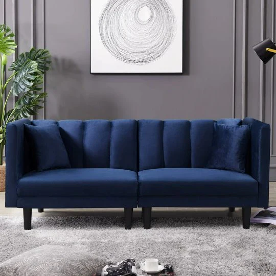 Navy Microsuede - Image 3