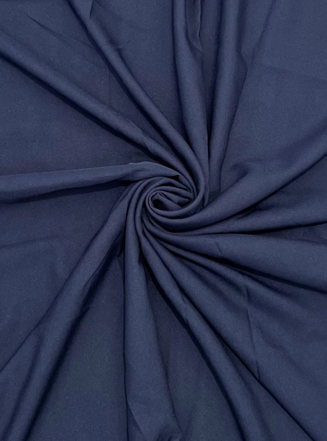 Navy Poly Poplin - Image 2