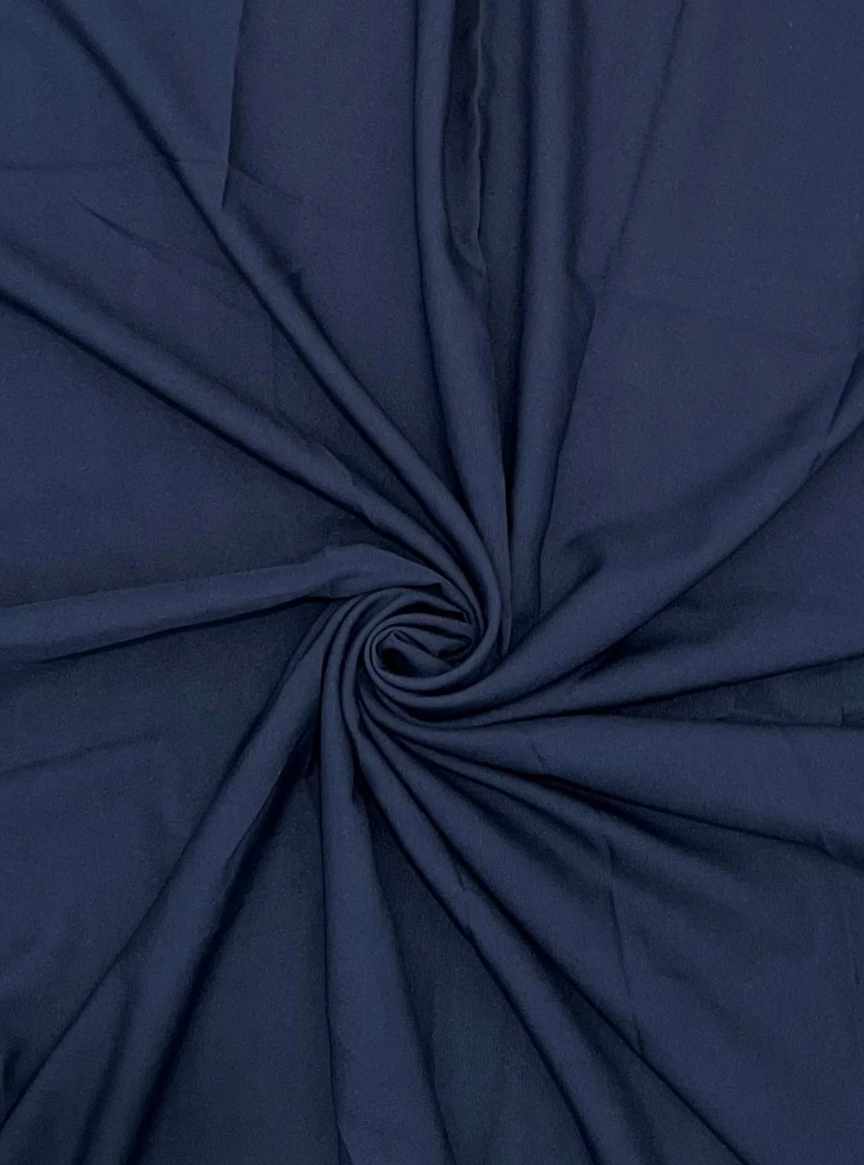 Navy Poly Poplin - Image 7