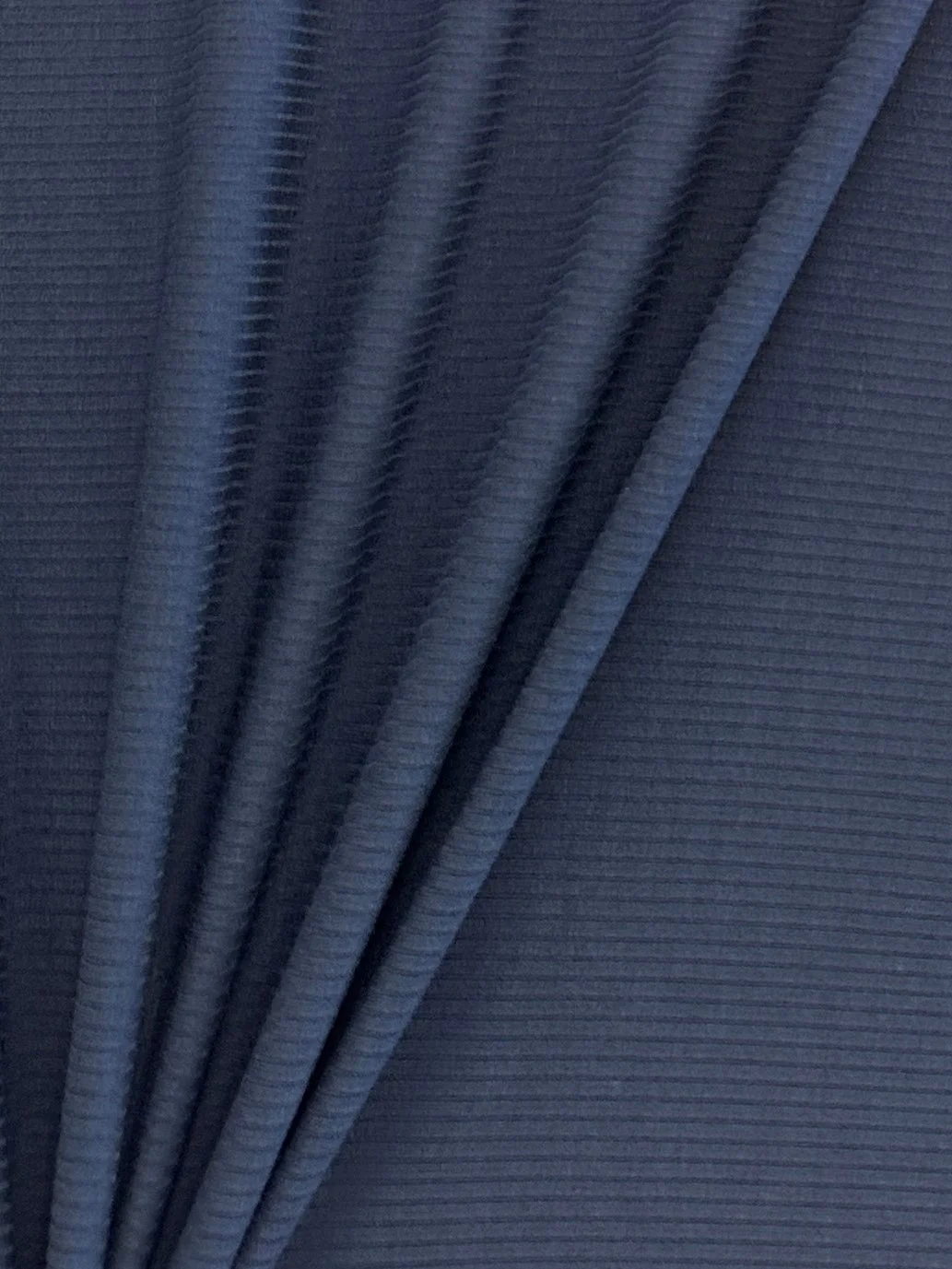 Navy Solid Rib Knit - Image 6