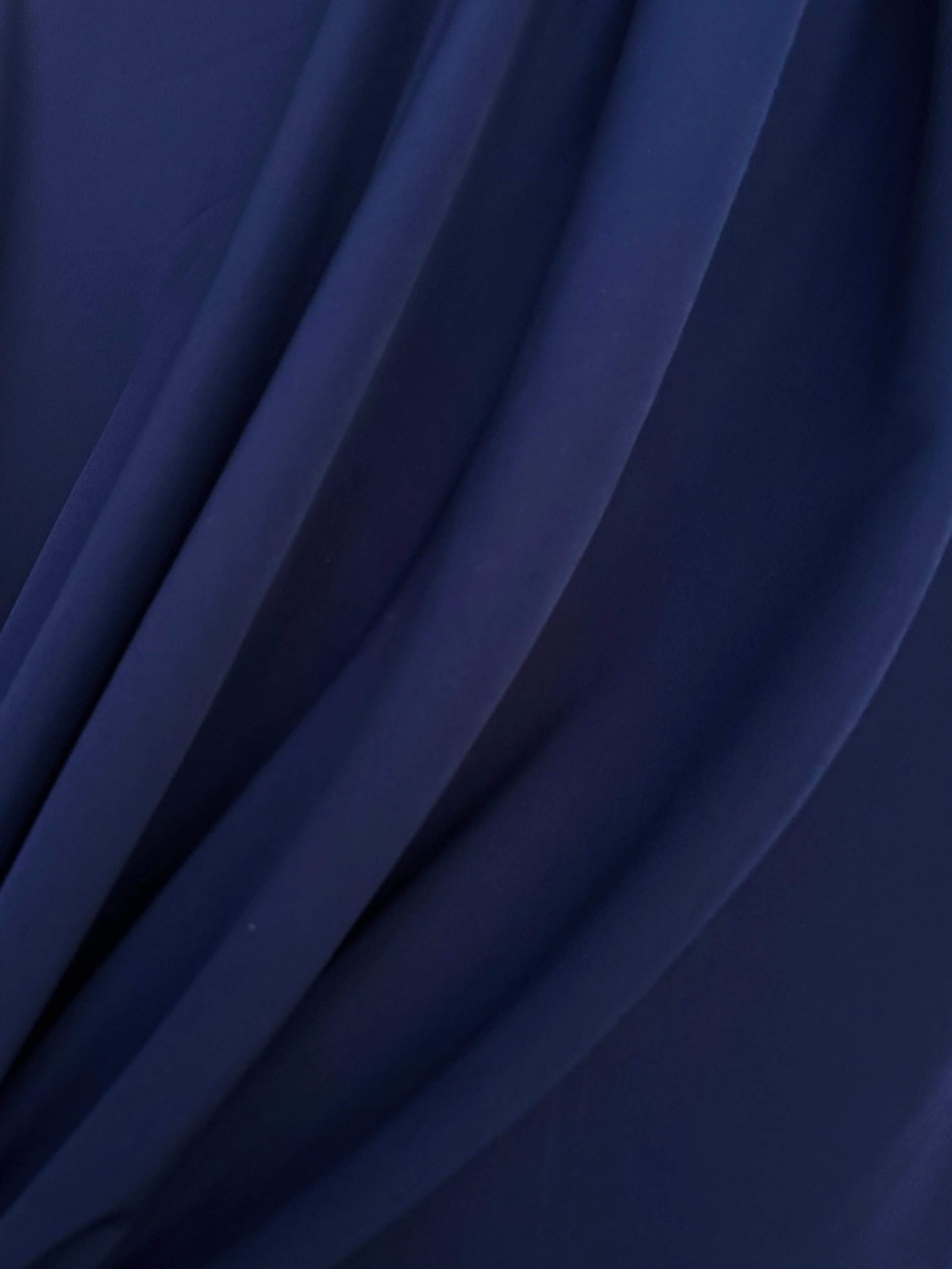 Navy Stretch Crepe