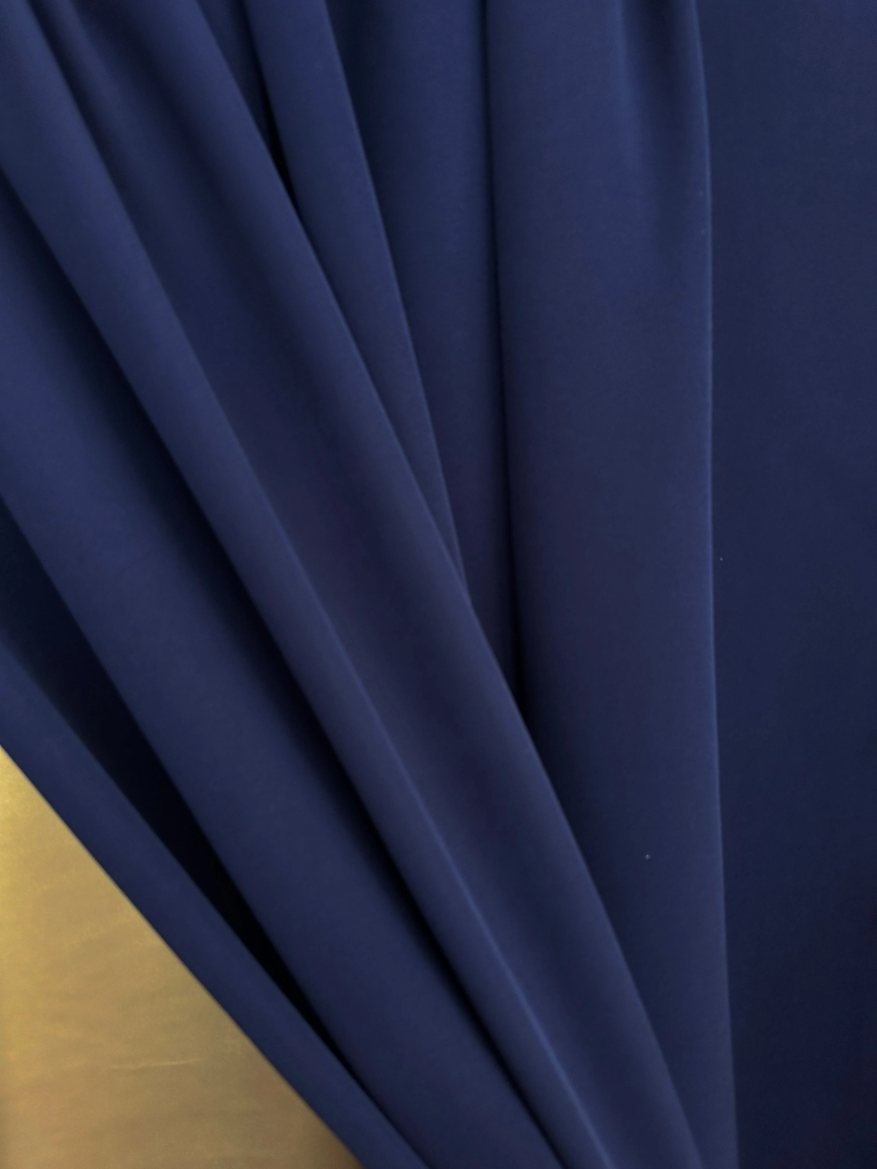 Navy Stretch Crepe - Image 6
