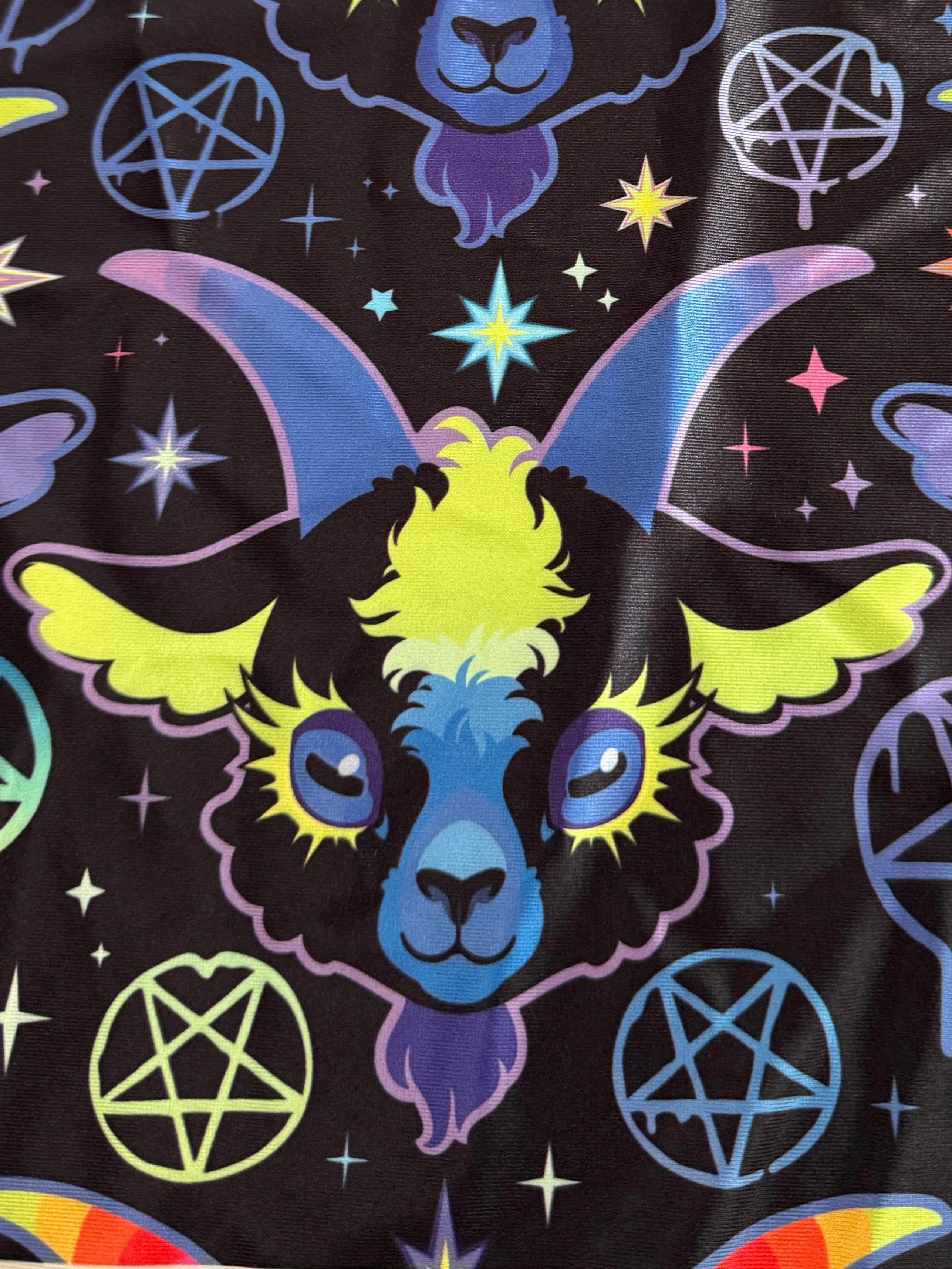 Neon Mystic Goat Nylon Spandex - Image 2