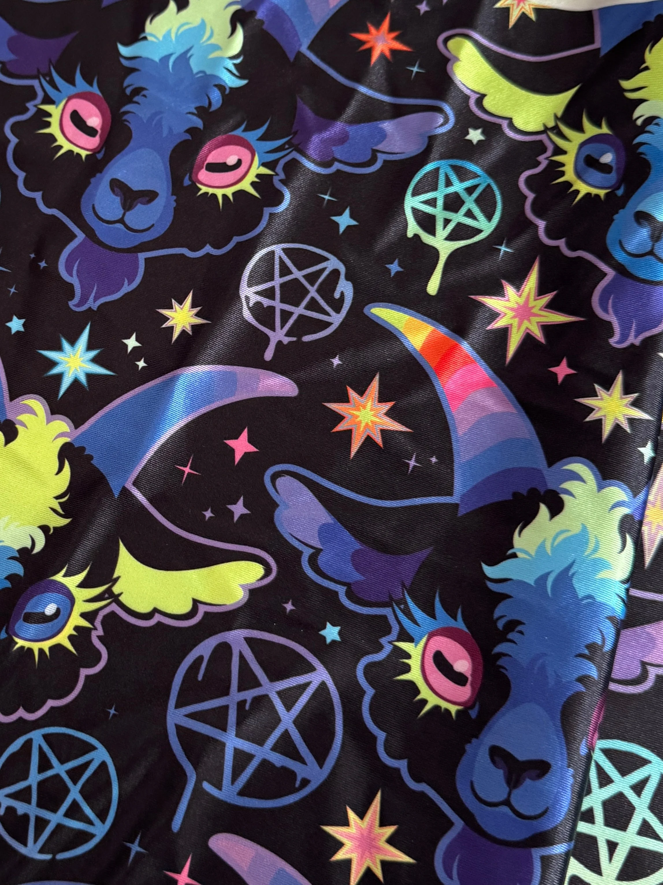Neon Mystic Goat Nylon Spandex - Image 3