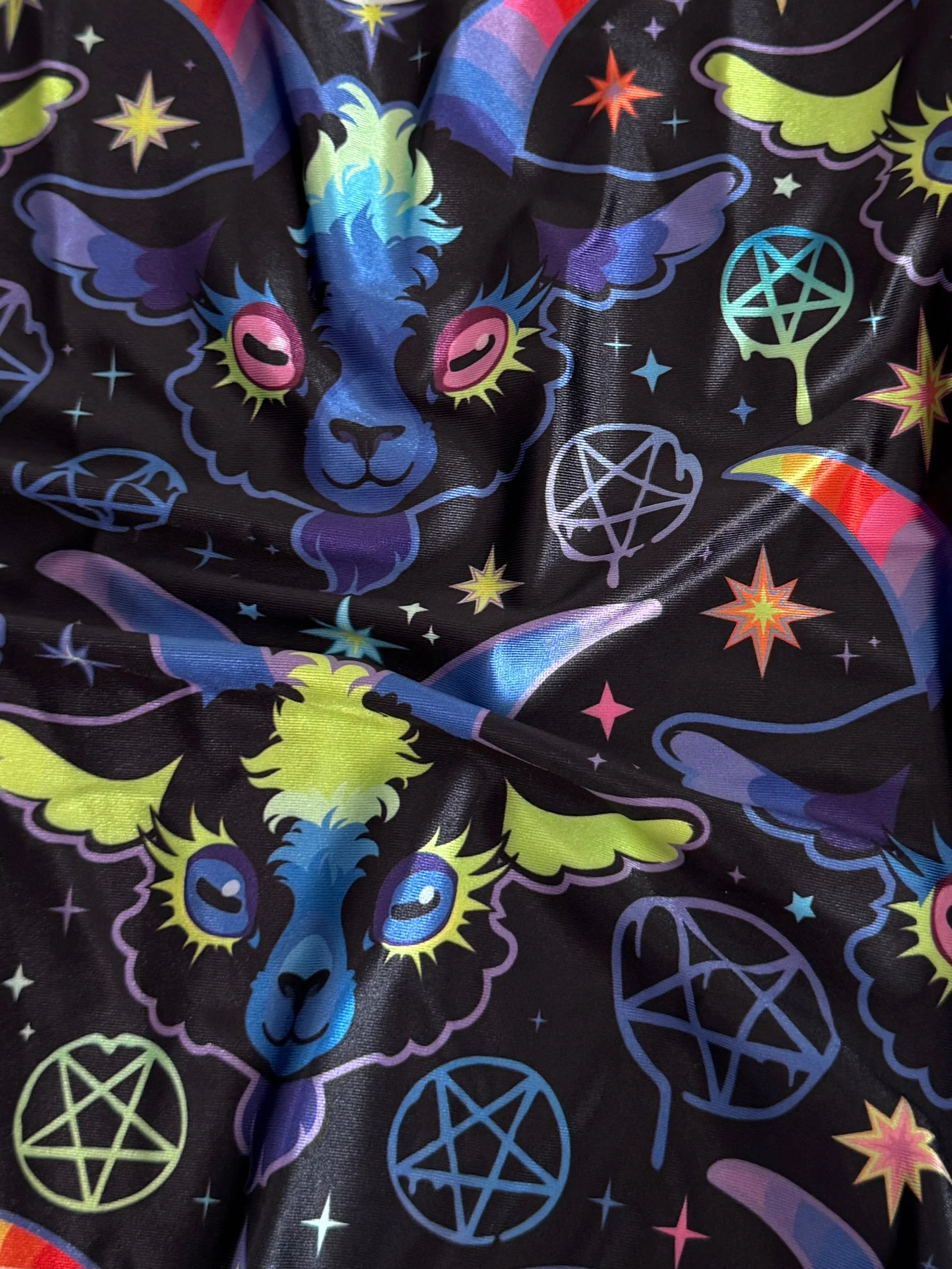 Neon Mystic Goat Nylon Spandex - Image 5