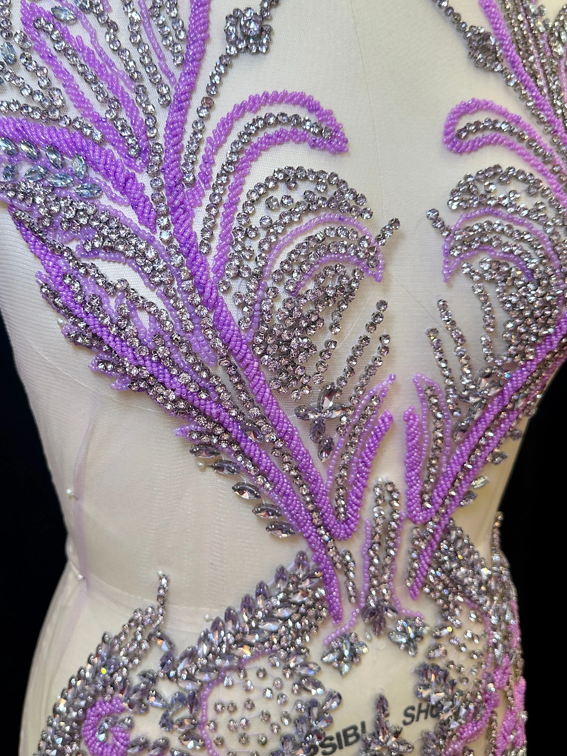 Nicole Rhinestones Bodice Applique - Image 2