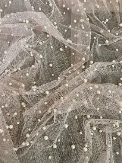 Nude Pearl Tulle - Image 10