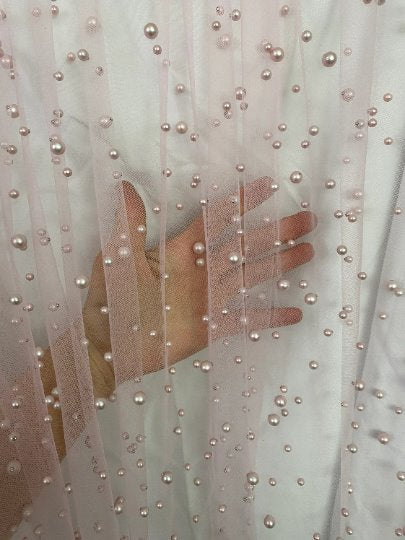 Nude Pearl Tulle - Image 3
