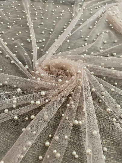 Nude Pearl Tulle - Image 4