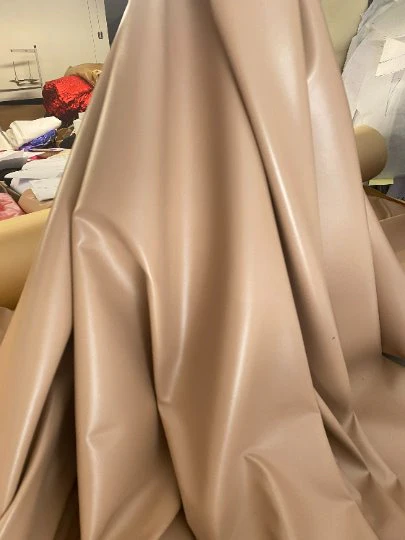 Nude Stretch Faux Leather - Image 3