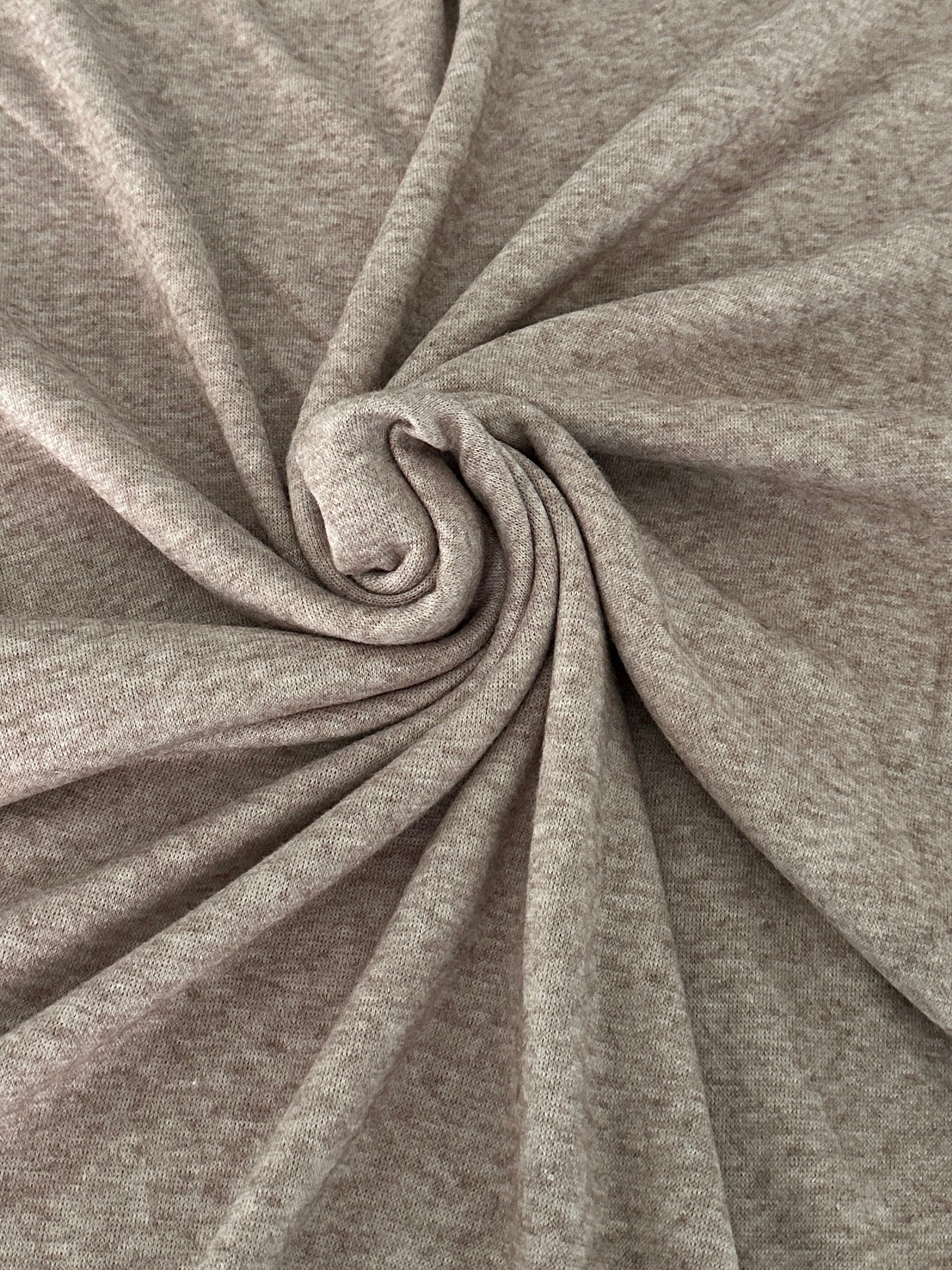 Heather Taupe Ultra Soft Faux Cashmere - Image 5
