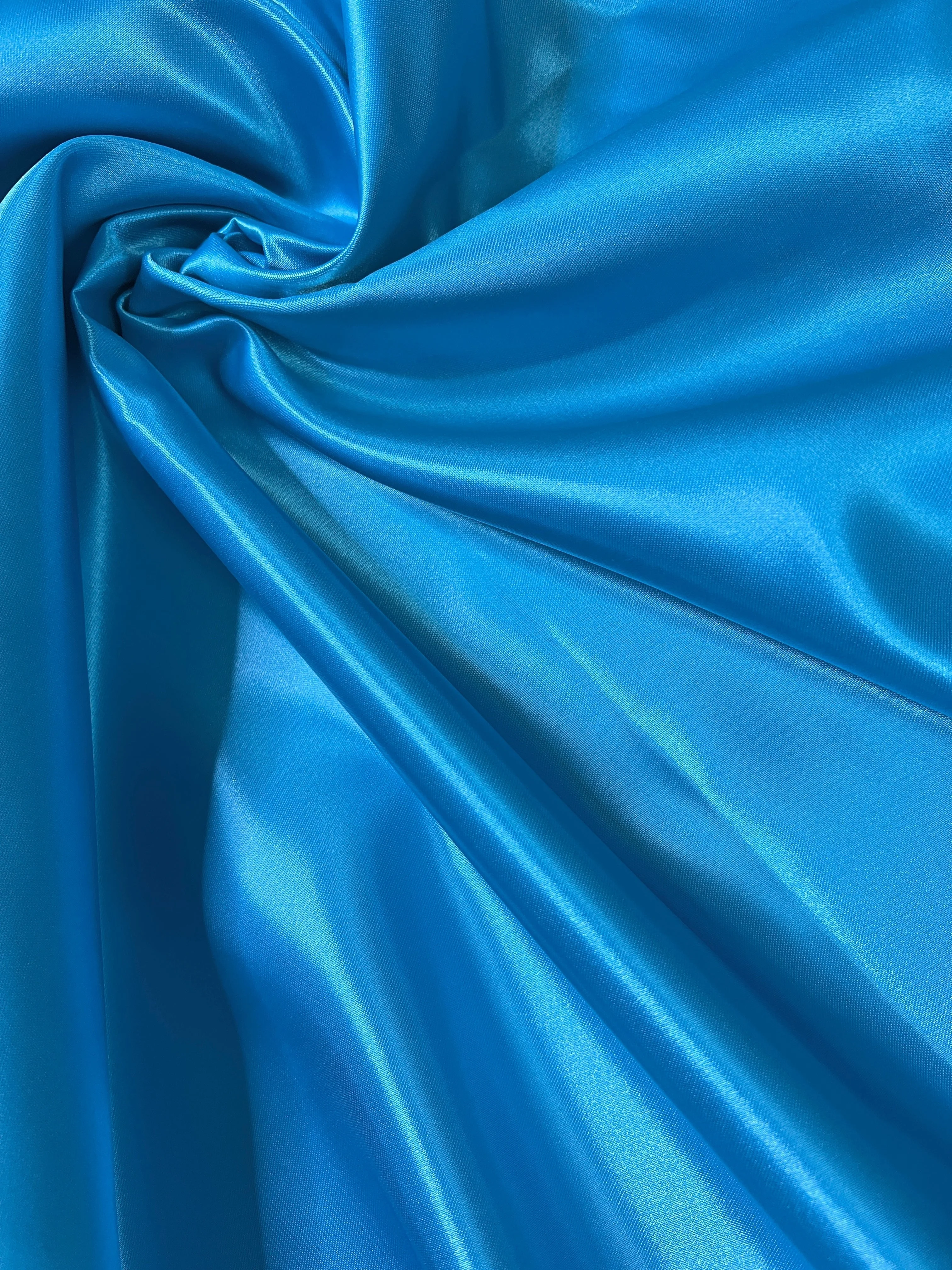 Ocean Blue Duchesse Satin - Image 7