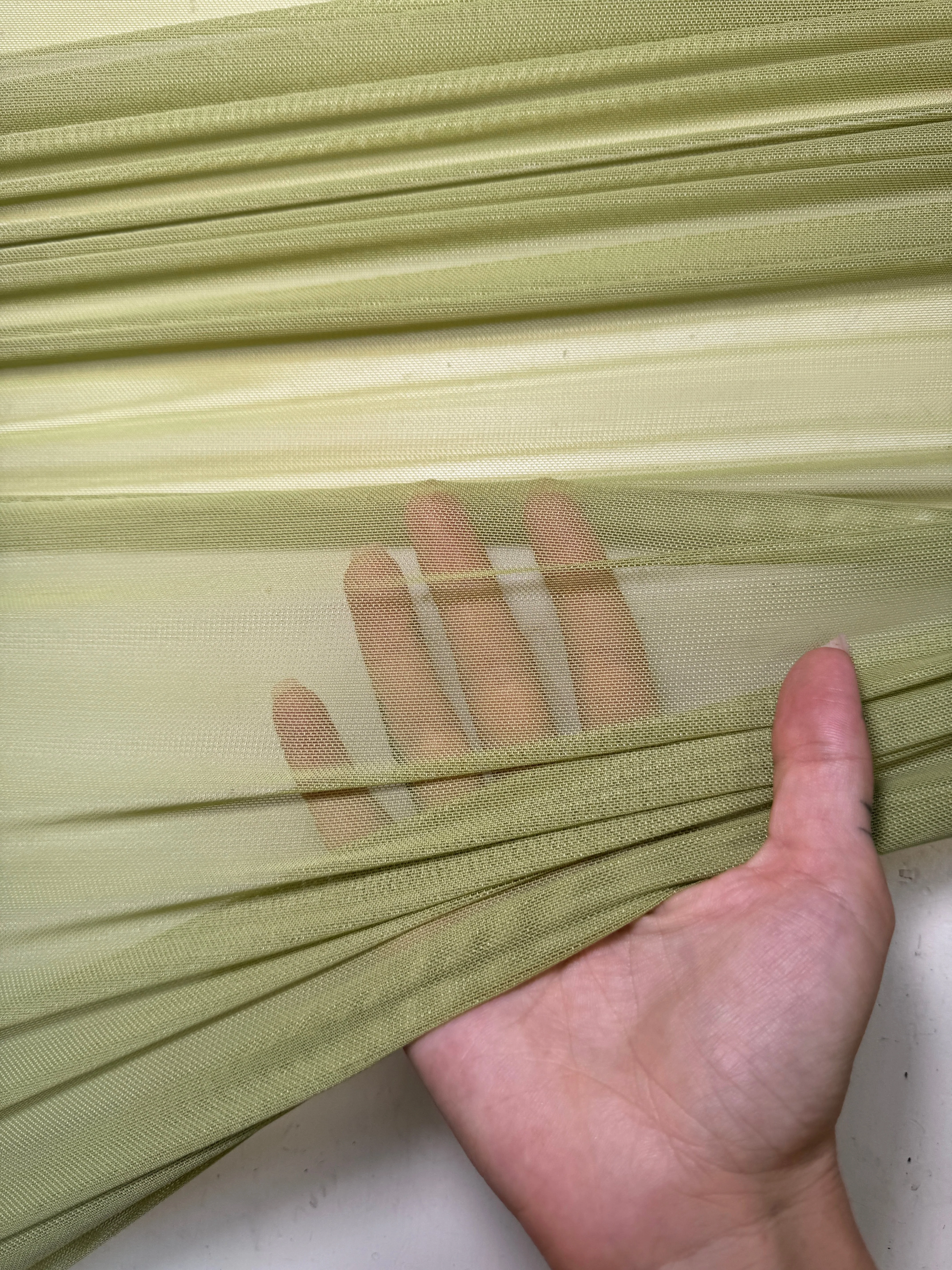 Olive Green 4 Way Stretch Power Mesh - Image 6