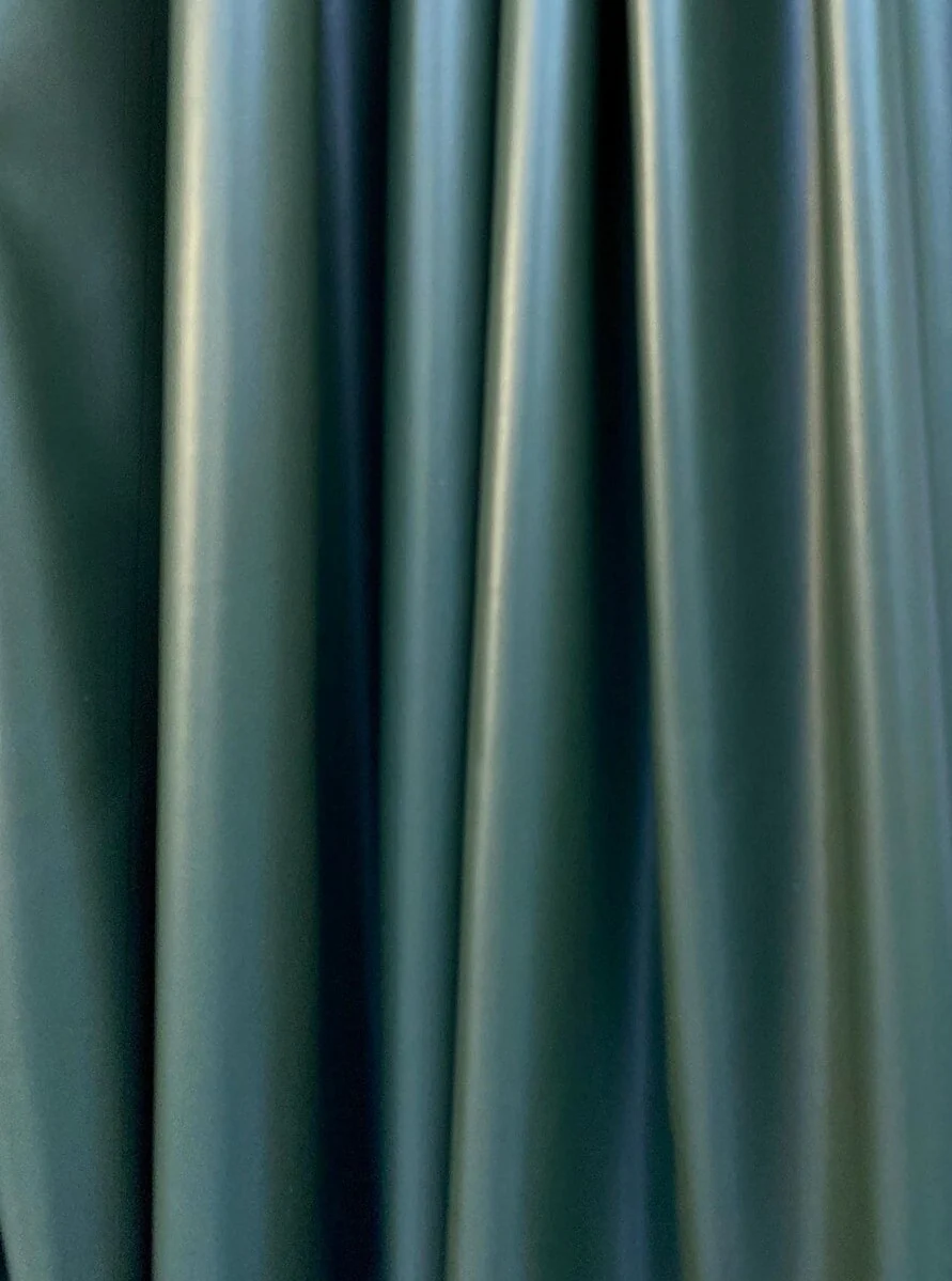 Olive Green Stretch Faux Leather - Image 5