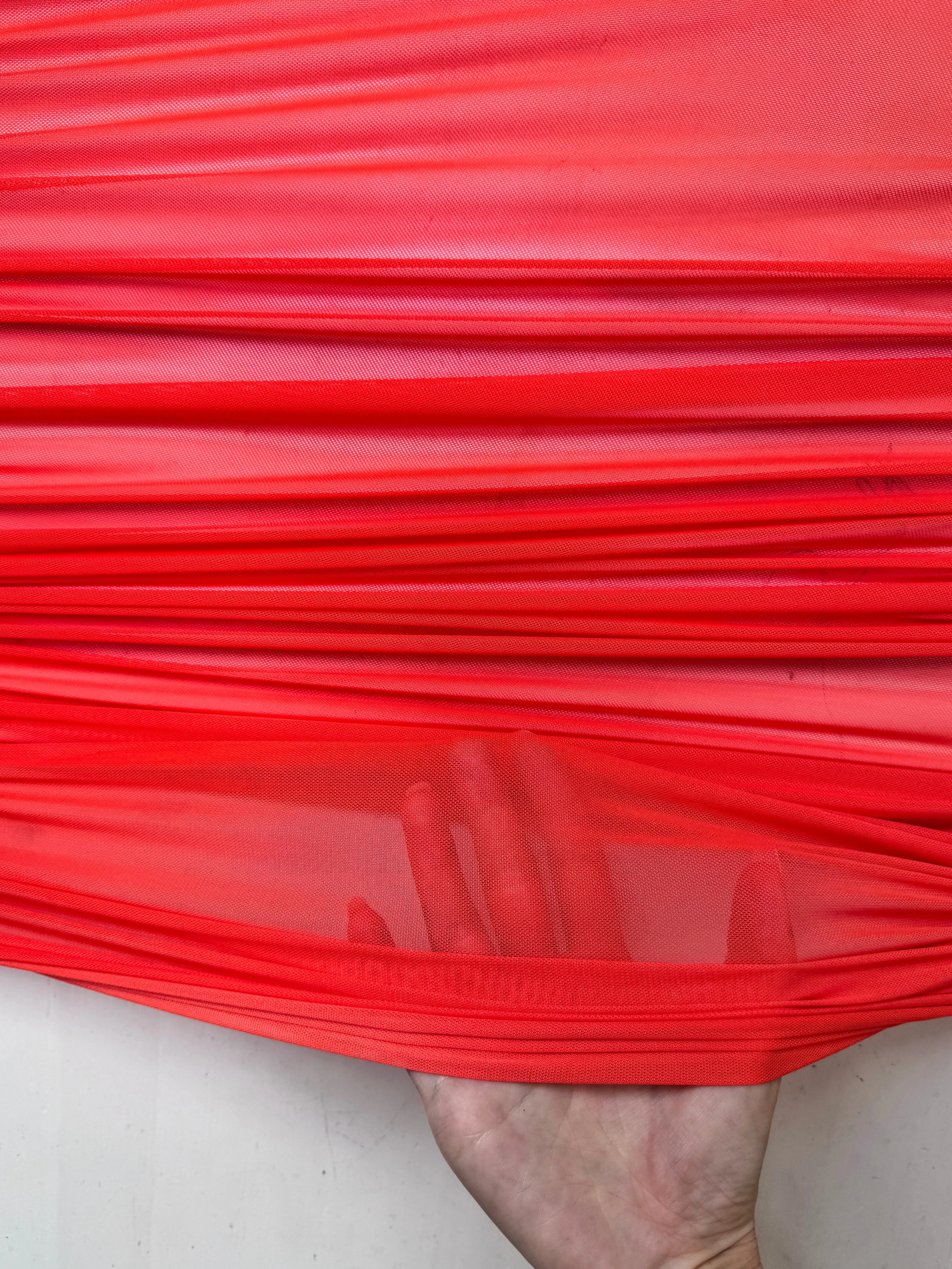 Orange 4 Way Stretch Power Mesh - Image 4