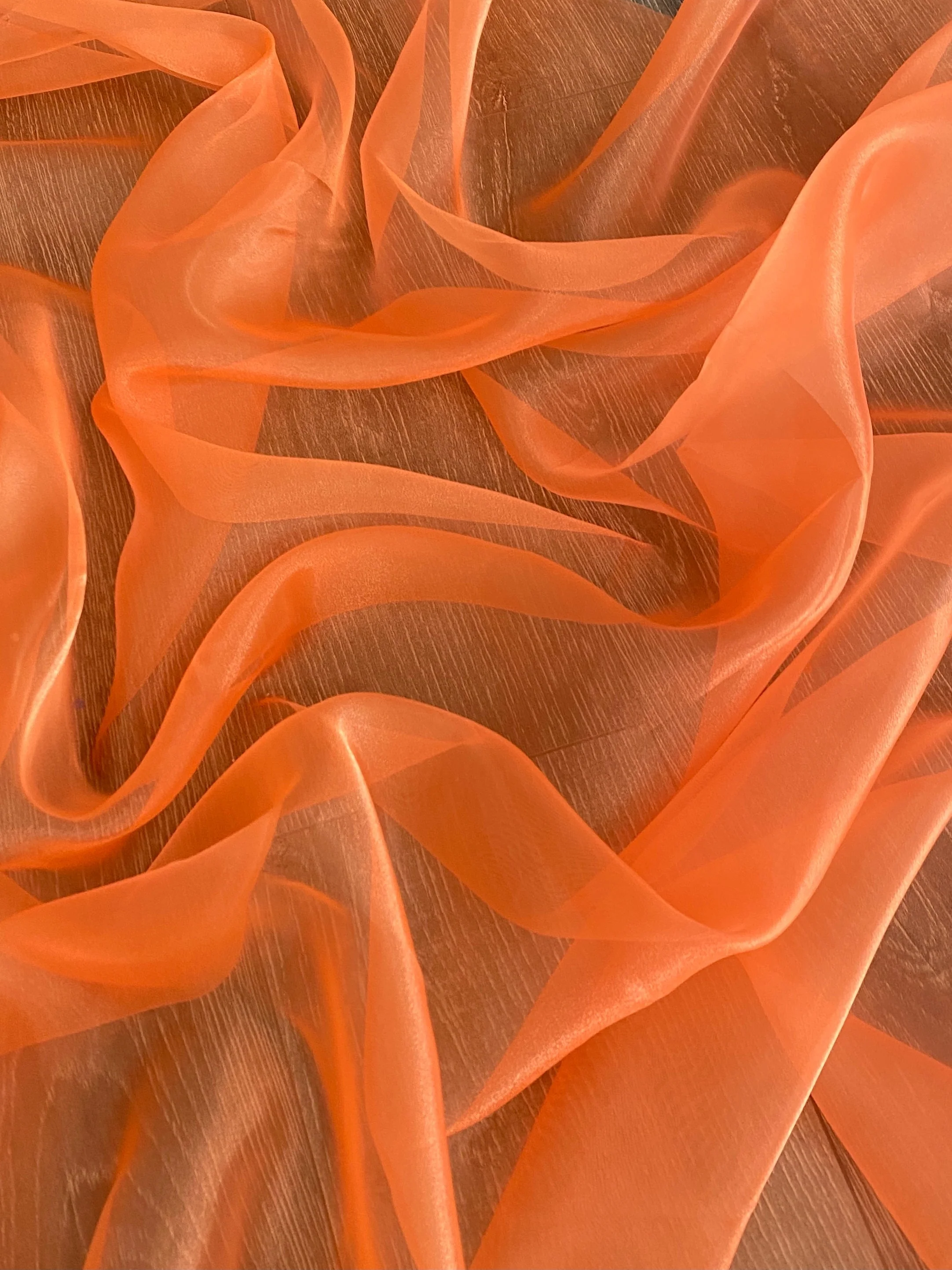Orange Crystal Organza - Image 3